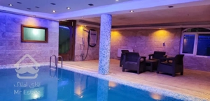 ویلا مبله استخر سرپوشیده آب گرم