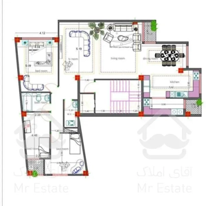 آپارتمان لاکچری ۱۵۵متری