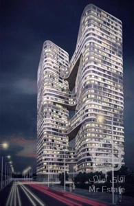 آپارتمان ۹۷ متر ۲ خواب مستر فول امکانات