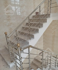 نرده استیل راه پله و حفاظ پنجره و تراس