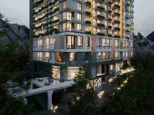 «جایی که تهران تموم میشه و آرامش شروع میشه… برج آقاخان 🌿🏙️»