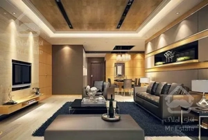 ۱۲۱ متر سه خوابه خوش نقشه لوکس بهترین منطقه دریاچه