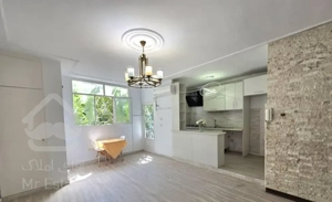 60 متر دوخواب/ براصلی/سالن پرده خور(تخلیه)