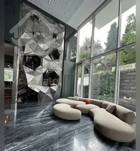 سکوت سبز درقلب مشتاق /۳۲۰متر عمارت مدرن با ویوابدی