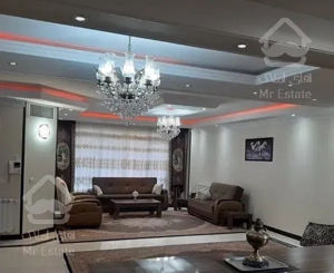 ۱۱۸ متری ۲ خواب خوش نقشه سالن پرده خور