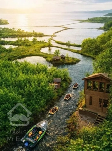 ویلاهایی در قلب پروژه ی گردشگری