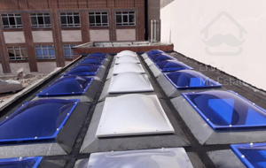 پوشش سقف پاسیو-پوشش حیاط خلوت-نورگیر حبابی