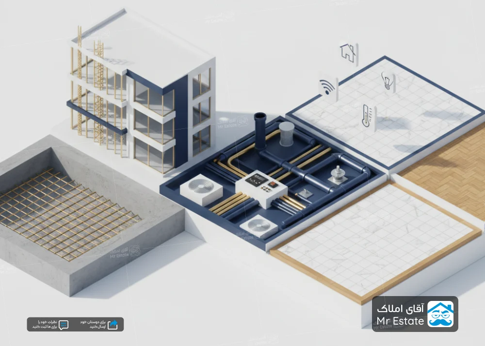خرید، فروش و تهاتر متریال ساختمانی در آقای املاک، بازار مصالح ساختمان