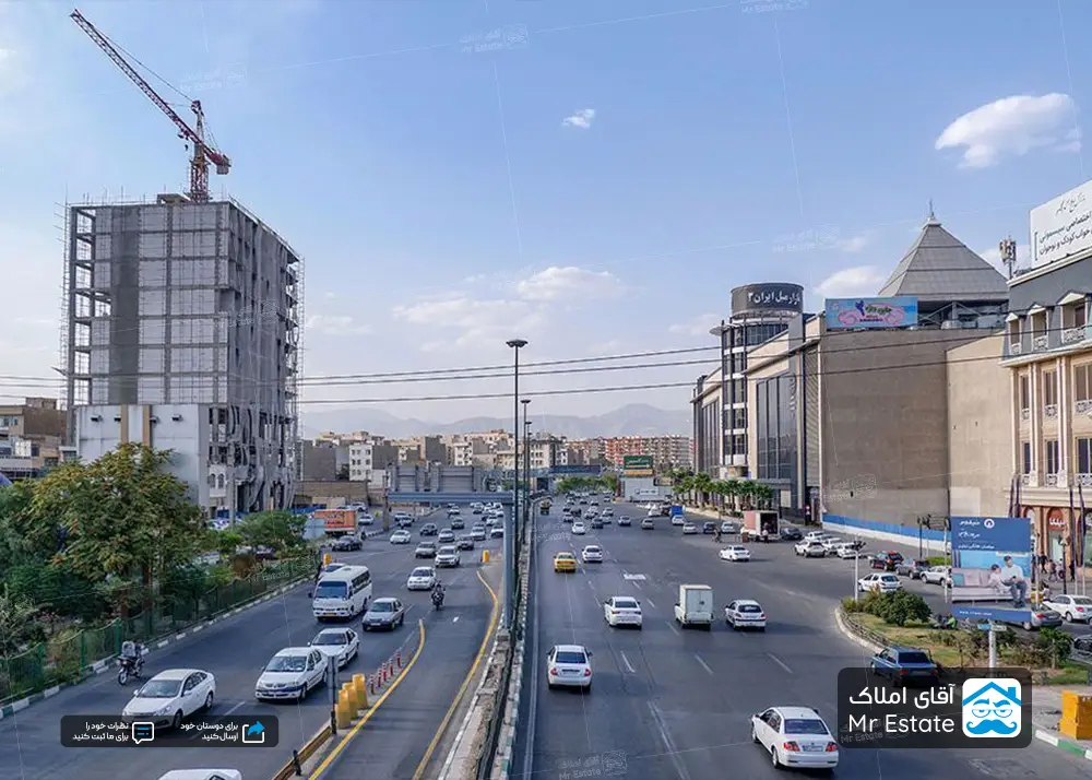 محله شادآباد تهران ؛محله ای با بافت تجاری پررونق