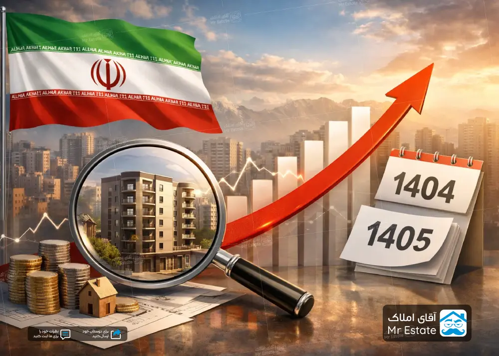 پیش‌بینی بازار مسکن ایران تا پایان سال ۱۴۰۴ و سه‌ماهه اول سال ۱۴۰۵