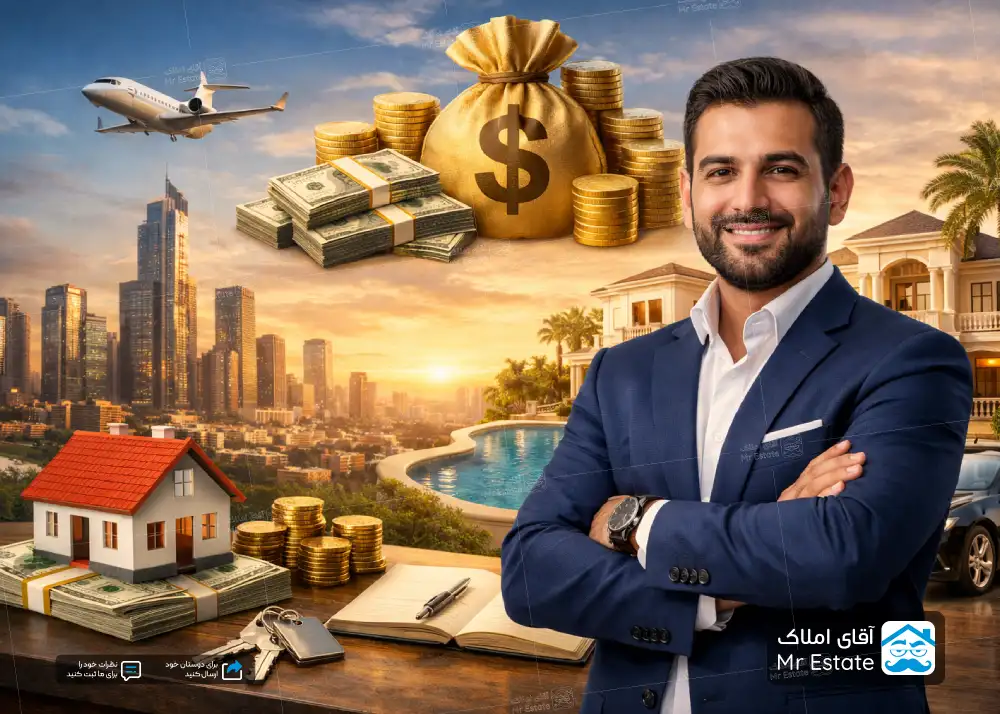 چگونه یک «مشاور املاک میلیونر» شویم؟