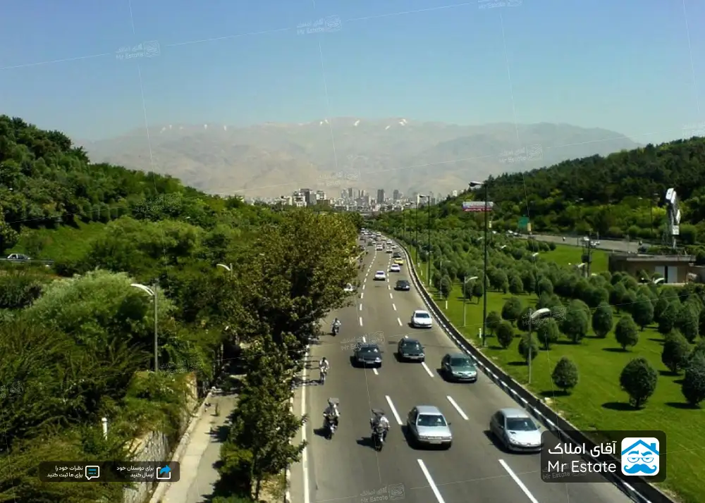 بزرگراه شهید مدرس؛ اتوبانی سبز در قلب تهران