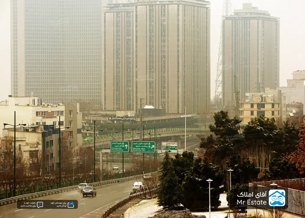 معرفی بزرگراه کردستان تهران، حلقه اتصال بزرگراه‌های همت، حکیم و هاشمی رفسنجانی