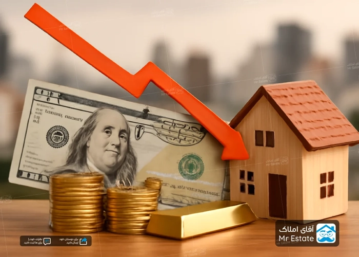 تأثیر نرخ ارز و قیمت طلا بر بازار مسکن، تجزیه و تحلیل اقتصادی و تجربی