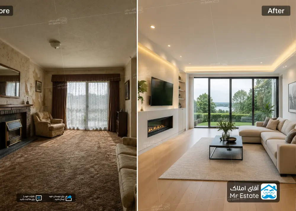 تاثیر بازسازی خانه بر قیمت آن؛ کدام بخش‌ها قیمت خانه را بیشتر بالا می‌برند؟