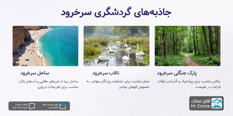 جاهای دیدنی سرخرود