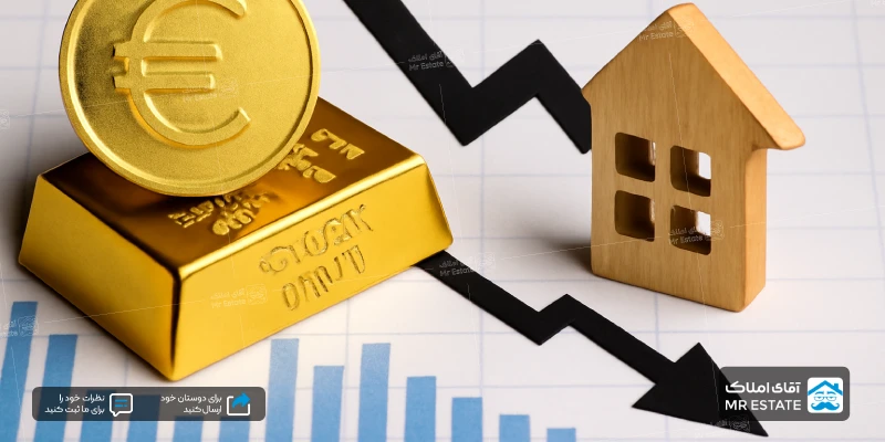 تاثیر طلا و ارز بر بازار مسکن