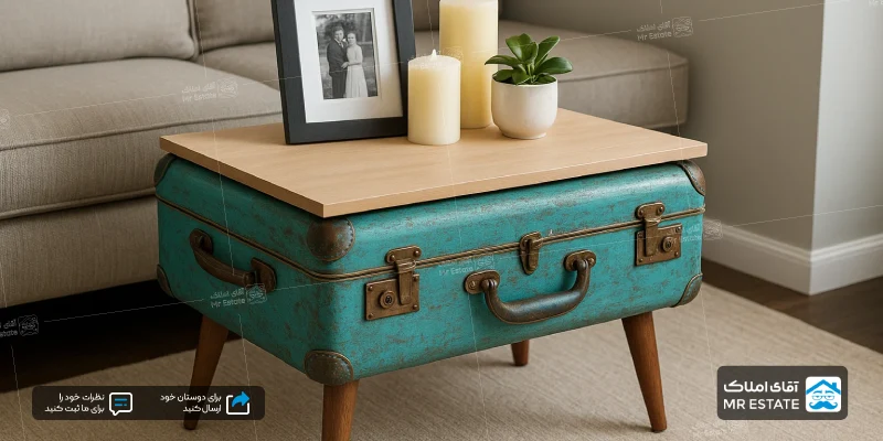 بازسازی چمدان قدیمی