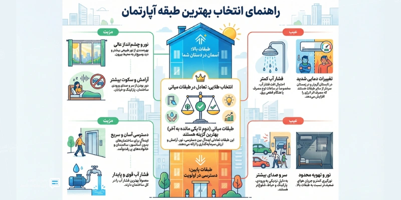 بهترین طبقه آپارتمان برای خرید