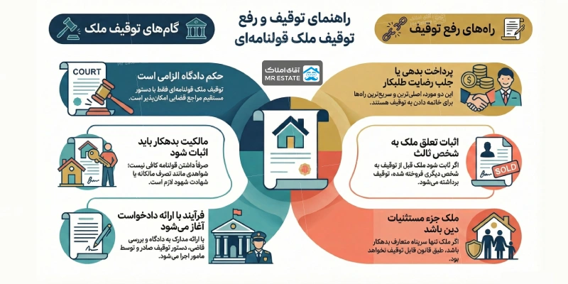 توقیف ملک قولنامه ای