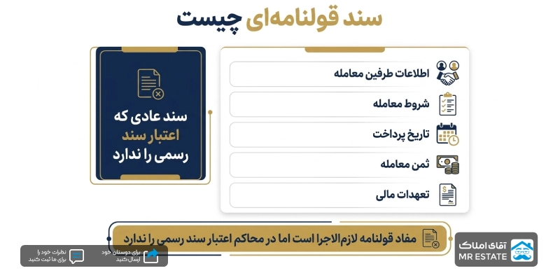 سند قولنامه ای چیست