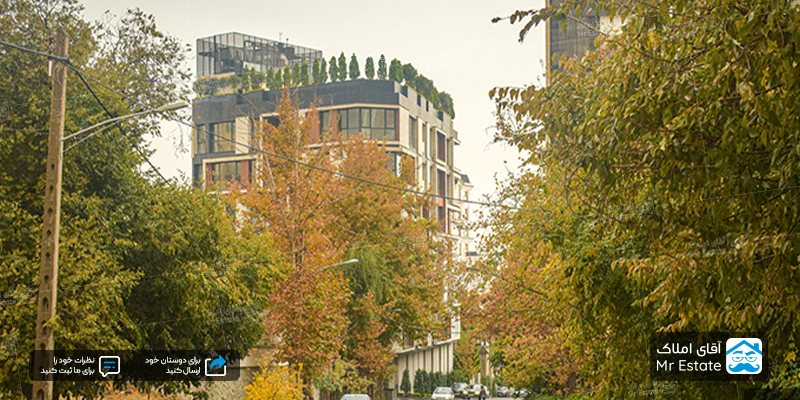 قیمت آپارتمان روف گاردن