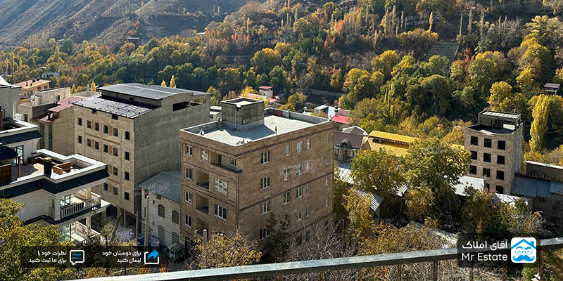 قیمت خرید آپارتمان در فشم تهران