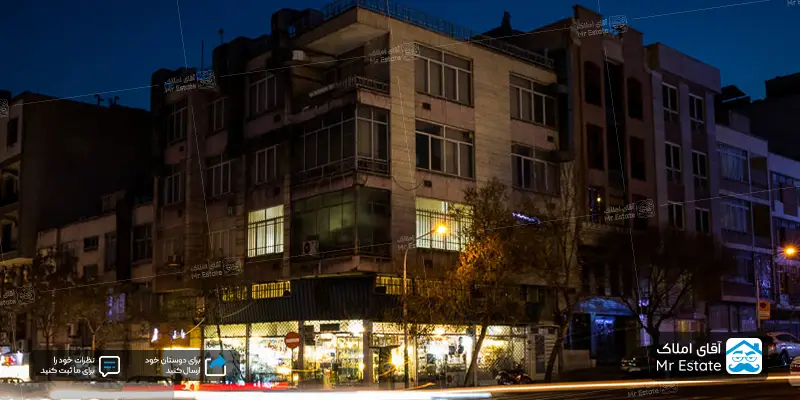 خیابان سنائی تهران کجاست