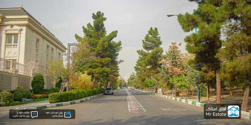 عکس از محله شهرک غرب تهران