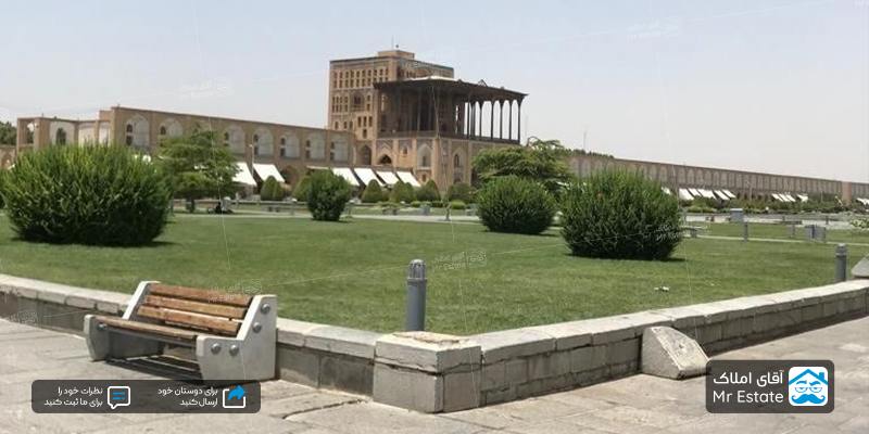 معرفی کاخ عالی قاپو اصفهان