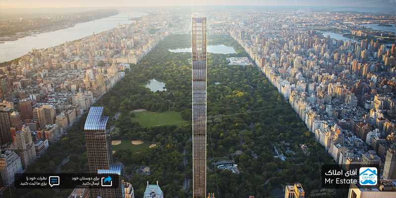معرفی باریک ترین برج جهان در نیویورک